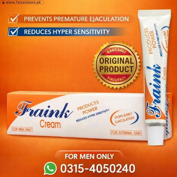 Fraink Delay Cream In Pakistan