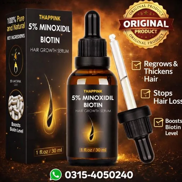 Minoxidil Hair Growth Serum Oil In Pakistan