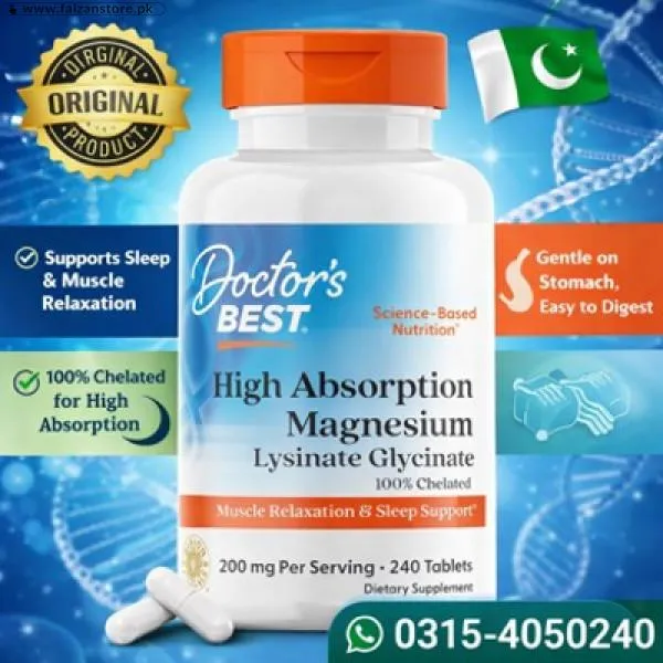 Doctor's Best High Absorption Magnesium In Pakistan