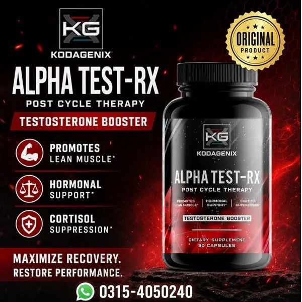 Alpha Test Rx Post Cycle Therapy In Pakistan