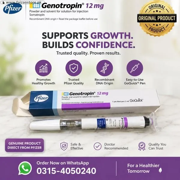 Genotropin Injection 15Mg Price In Pakistan