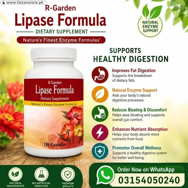 LIPASE Formula 180 Capsule Price in Pakistan
