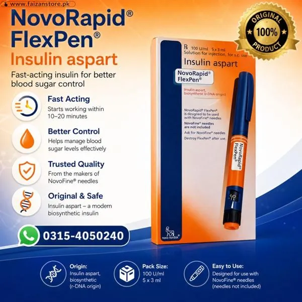 Novorapid Flexpen Prefilled Pen 100Iu/ml In Pakistan