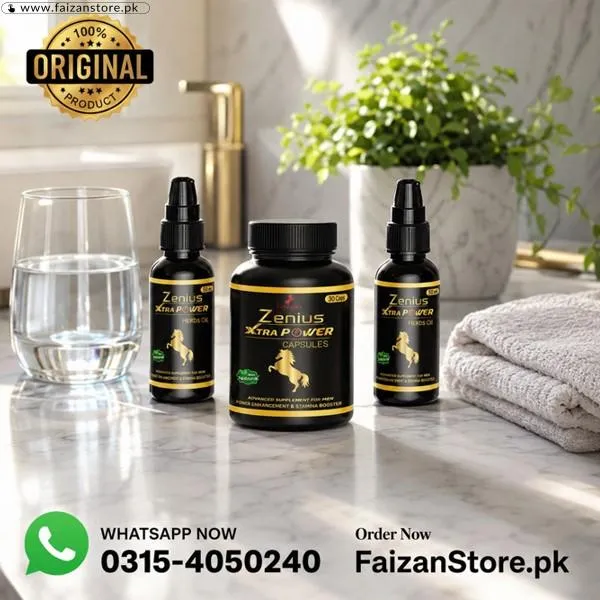 Zenius Xtra Oil 50 ml Xtra Power Capsules In Pakistan