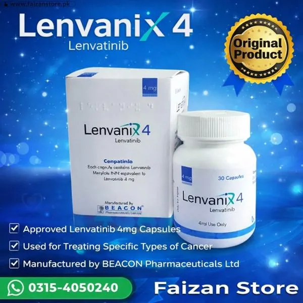 Lenvanix 4Mg Capsule Price In Pakistan
