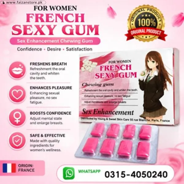 French Sexy Chewing Gum in Pakistan