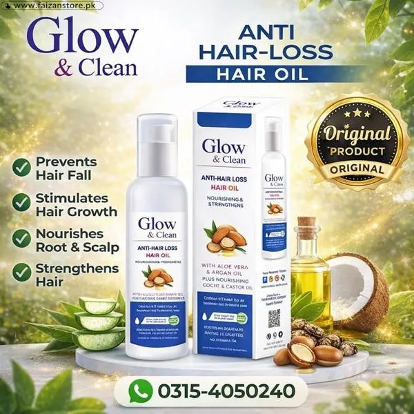 Glow And Clean Hair Serum Oil In Pakistan