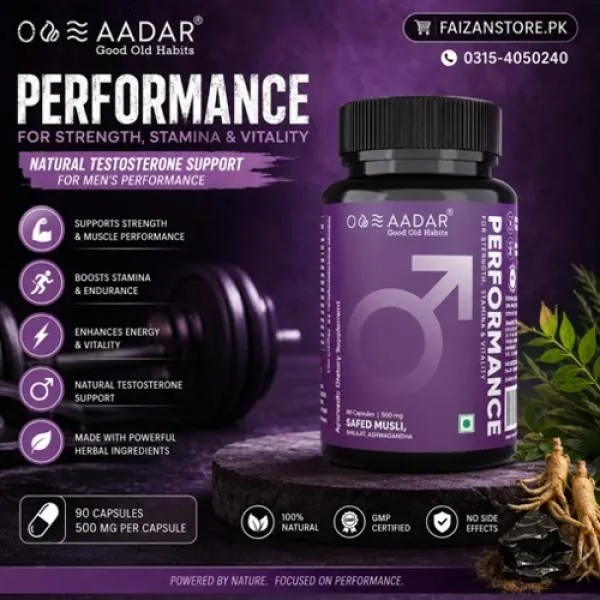 Aadar Performance Capsules In Pakistan