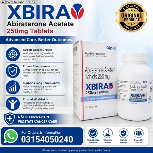 Abiraterone XBIRA Tablets Price in Pakistan