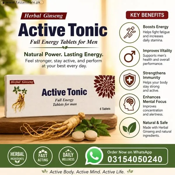 Active Tonic Tablets in Pakistan