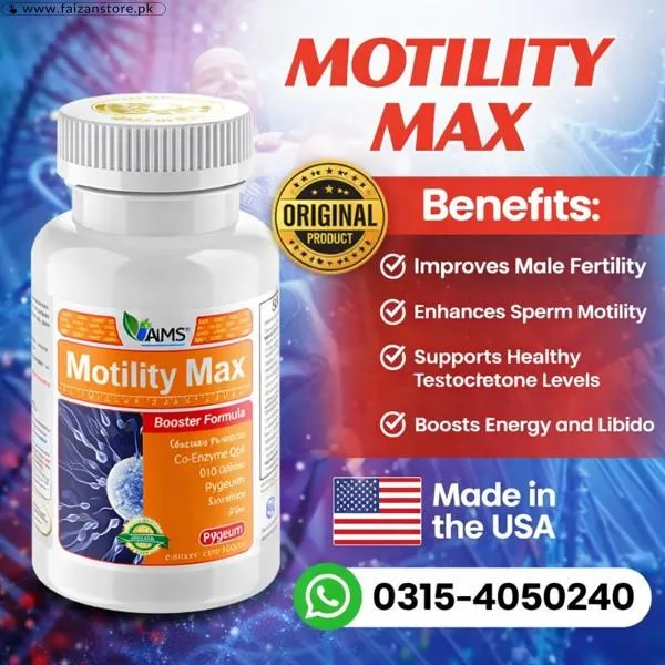 AMS Motility Max Capsules In Pakistan