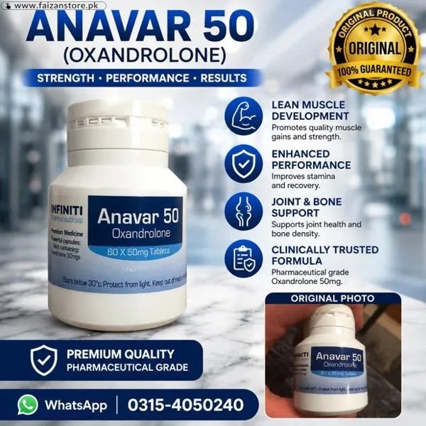 Anavar Oxandrolone 50mg Tablets In Pakistan