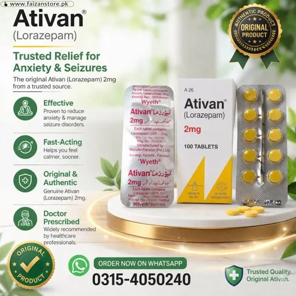 Ativan Tablets Price In Pakistan