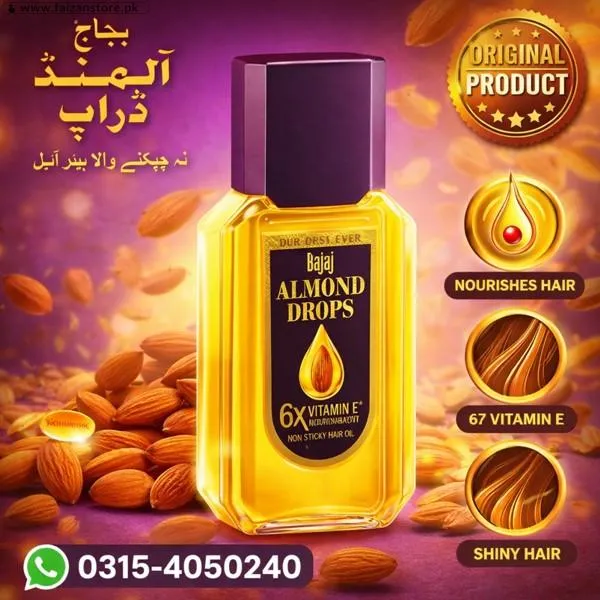 Bajaj Almond Drops Hair Oil Price In Pakistan