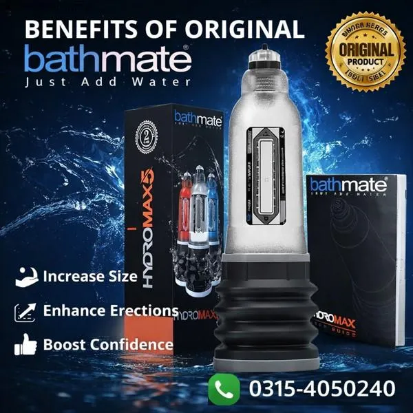 Bathmate Hydromax Pump In Pakistan