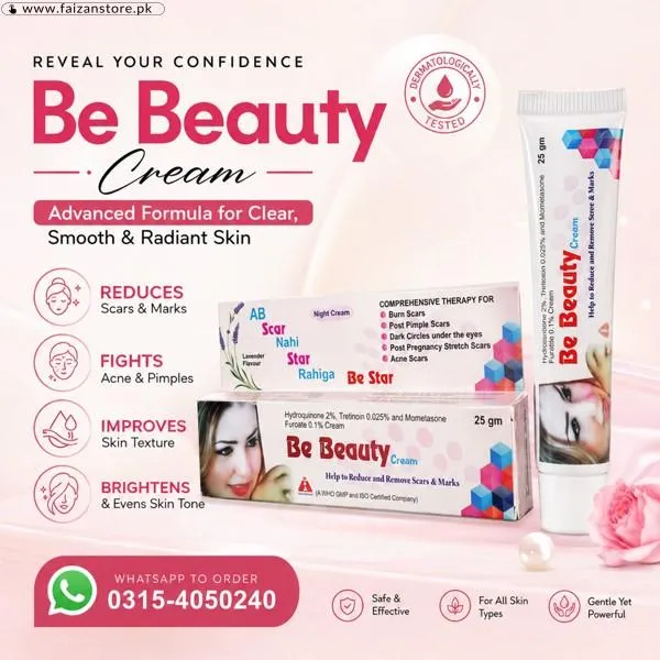 Be Beauty Cream Price in Pakistan