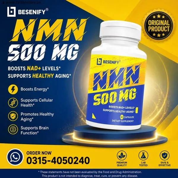 Besenify Pure Nmn 500mg Capsules In Pakistan