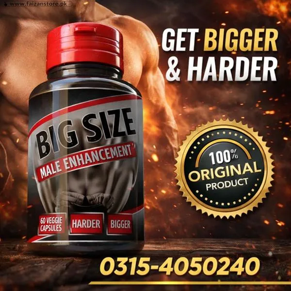 Bigger Size Penis Enlargement Capsules In Pakistan