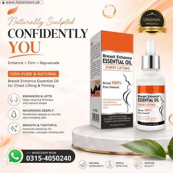 Breast Enhance Essential Oil Price in Pakistan