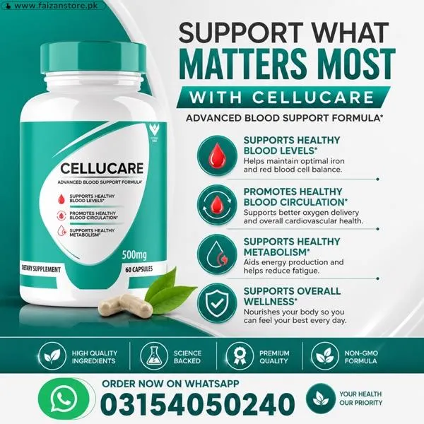Cellucare Capsules in Pakistan