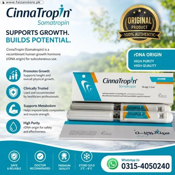 Cinnatropin 10mg In Pakistan