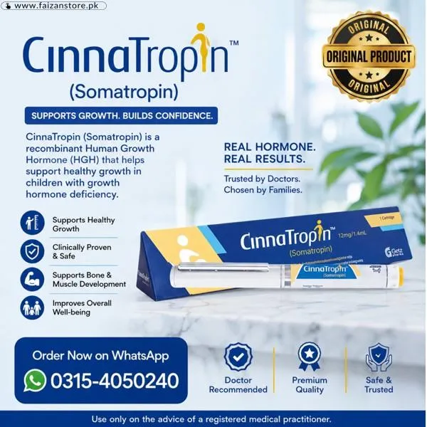 Cinnatropin Somatropin 5mg Injection In Pakistan