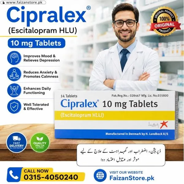 Cipralex 10 Mg Tablets In Pakistan