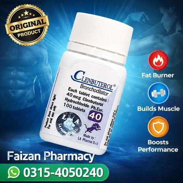 Clenbuterol 40 Mcg Tablets In Pakistan