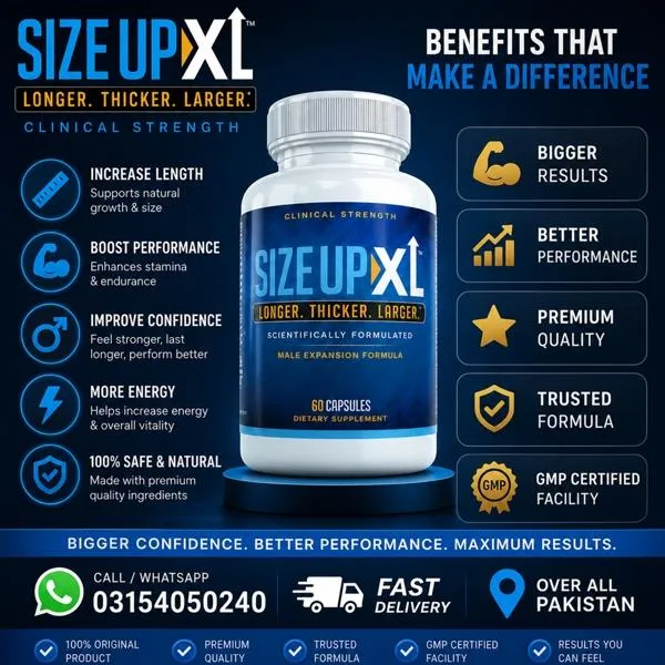 Clinical Strength Size Up XL Capsules in Pakistan