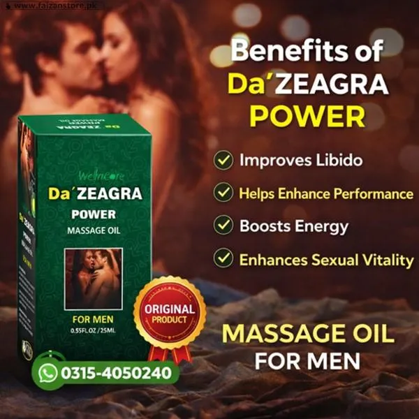 Da Zeagra Power Massage Oil In Pakistan