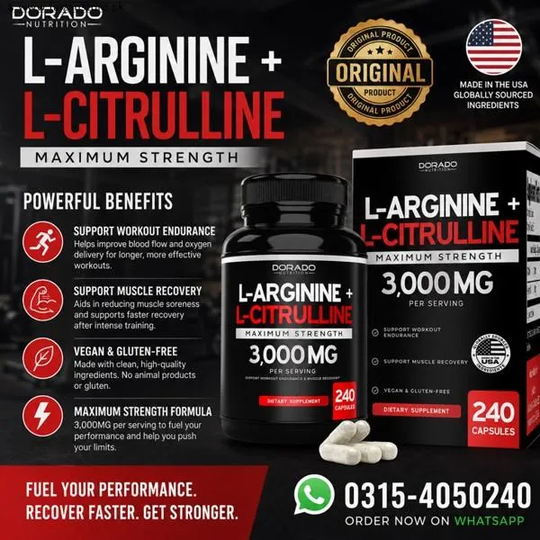 Dorado Nutrition L-Citrulline 3000Mg In Pakistan