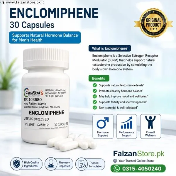 Enclomiphene Capsules In Pakistan