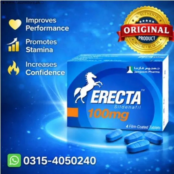Erecta Sildenafil 100mg Tablets In Pakistan