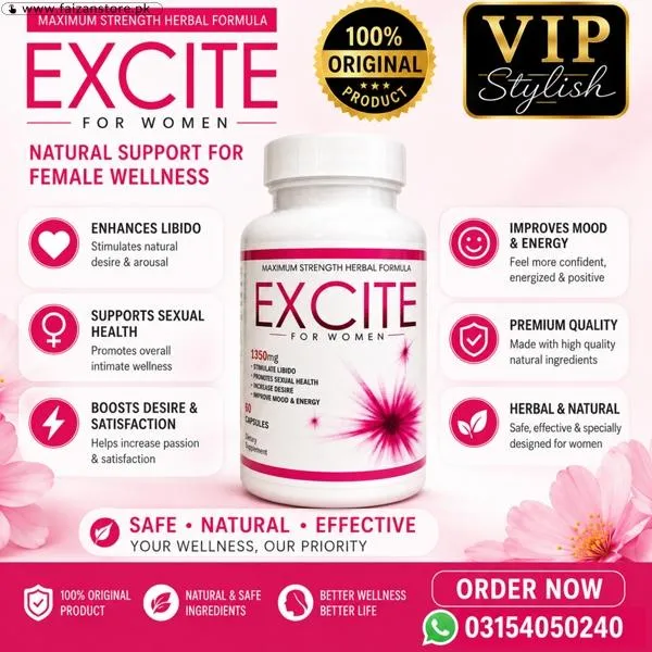 Excite Plus Capsules in Pakistan