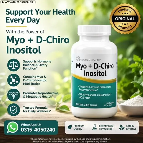 Fairhaven Health Myo + D-Chiro Inositol Capsules In Pakistan