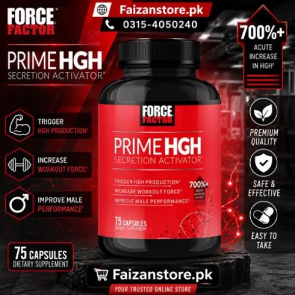 Force Factor Prime Hgh Secretion Activator Capsules In Pakistan