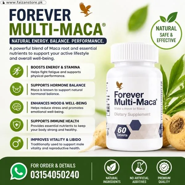 Forever Multi Maca Tablets Price in Pakistan