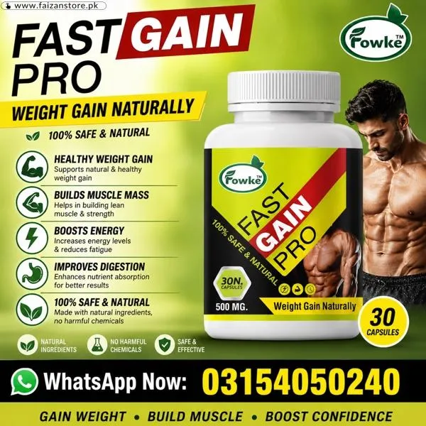 Fowke Fast Gain Pro Capsules in Pakistan