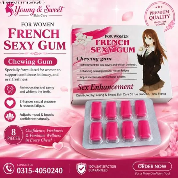 French Sexy Chewing Gum in Pakistan
