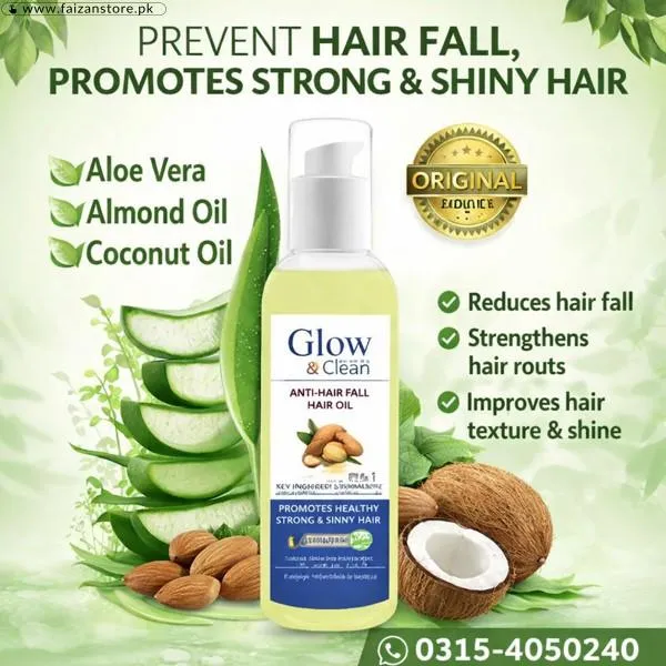 Glow And Clean Hair Serum Oil In Pakistan