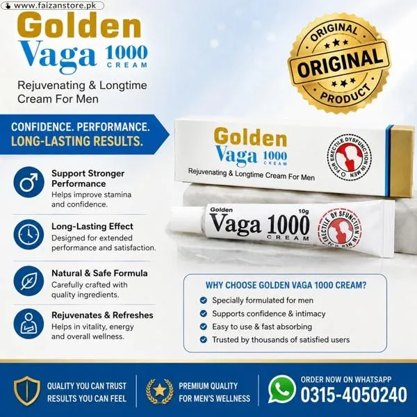 Golden Vaga 1000 Delay Cream in Pakistan