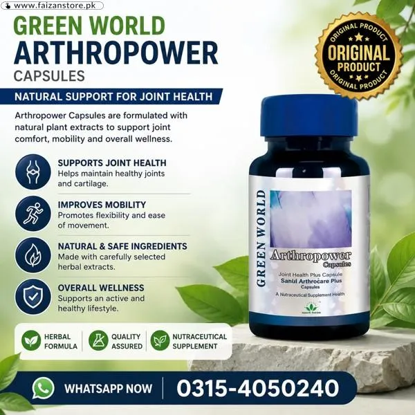Green World Joint Health Plus Capsules in Pakistan