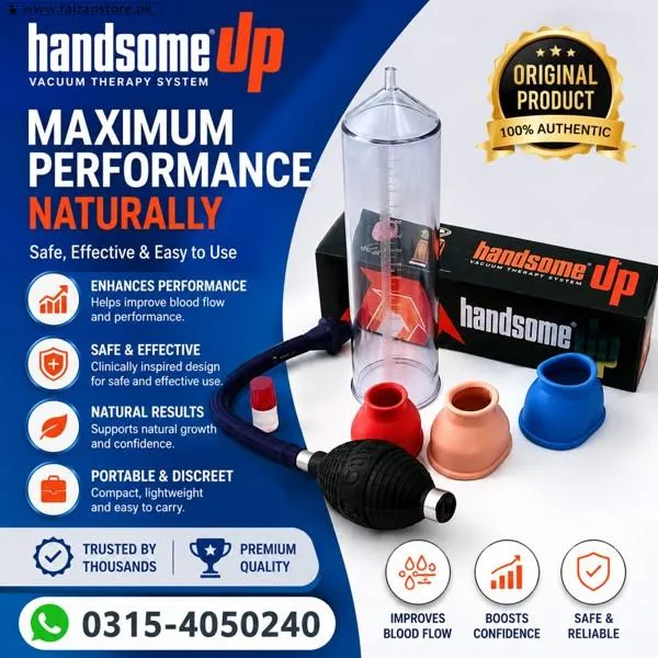 Handsome Up Penis Enlargement Pump in Pakistan