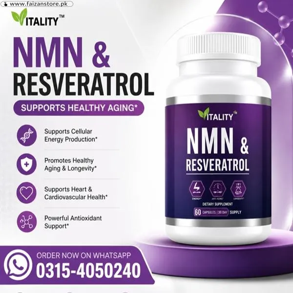 Herba NMN Supplement with Resveratrol Price in Pakistan