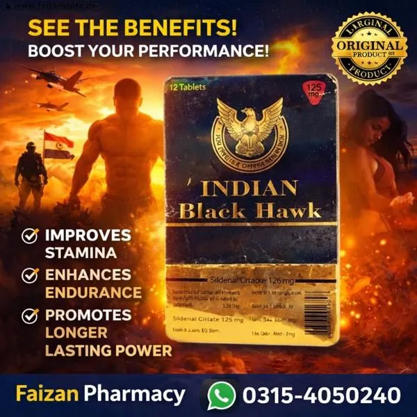 Indian Black Hawk Tablets In Pakistan