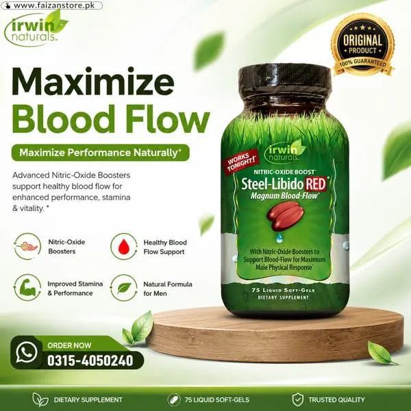 Irwin Naturals Libido Max Capsule Price in Pakistan