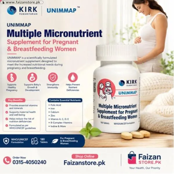 Kirk Humanitarian Unimmap Tablets In Pakistan