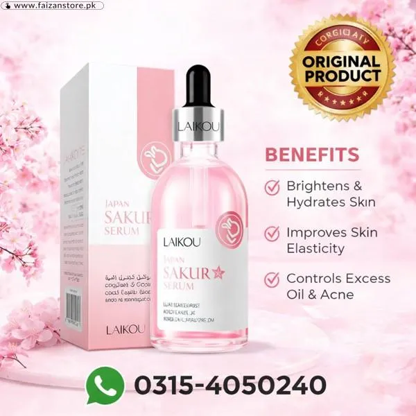 Laikou Sakura Skincare Sets Face Serum In Pakistan