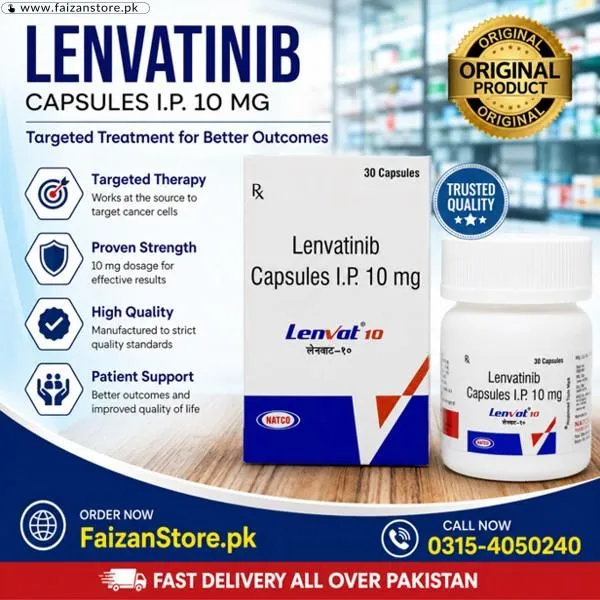 Lenvatinib 10 Mg Capsules In Pakistan