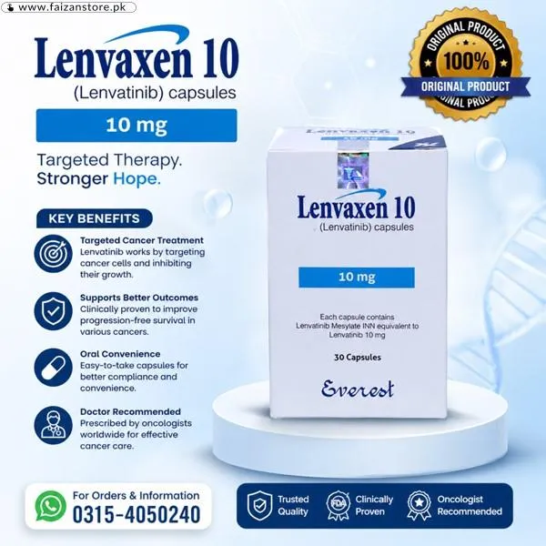 Lenvaxen 10Mg Tablets In Pakistan